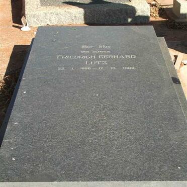 LUTZ Friedrich Gerhard 1886-1969