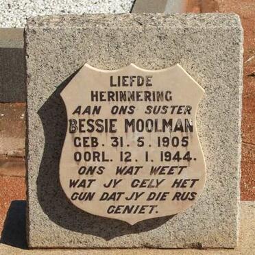 MOOLMAN Bessie 1905-1944