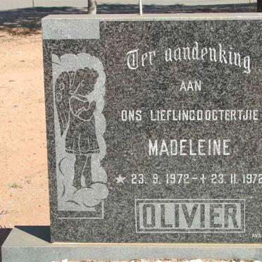 OLIVIER Madeleine 1972-1972