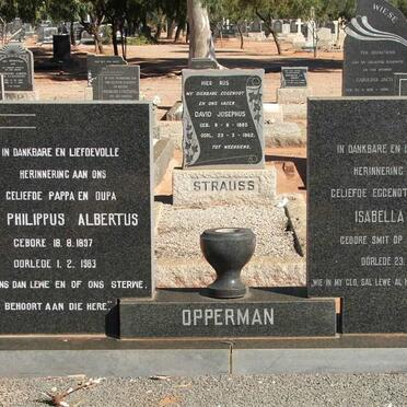 OPPERMAN Philippus Albertus 1897-1983 &amp; Isabella SMIT 1902-1961
