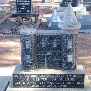 PLESSIS J.H. Venter, du 1934-1952