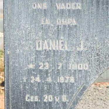 PLESSIS Daniel J., du 1900-1978