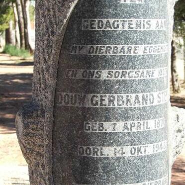 STEYN Douw Gerbrand 1871-1948