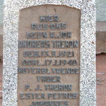 THERON W. Joh? Andreas 1921-1940