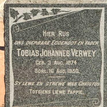 VERWEY Tobias Johannes 1874-1950