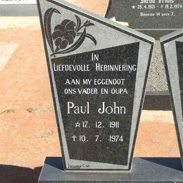 VERDOES Paul John 1911-1974