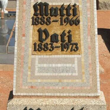 WURTH Vati 1883-1973 &amp; Mutti 1888-1966