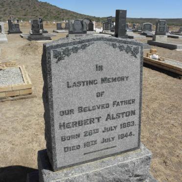 ALSTON Herbert 1883-1944