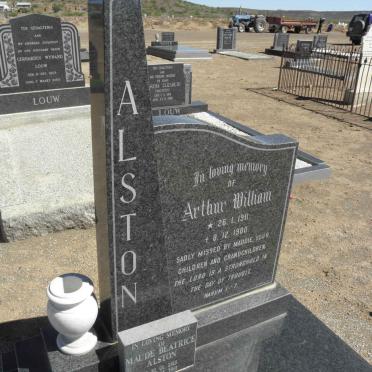 ALSTON Arthur William 1911-1990 &amp; Maude Beatrice 1915-2001