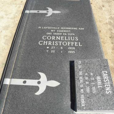 BOTMA Cornelius Christoffel 1908-1995 :: CARSTENS Maria 1975-2001