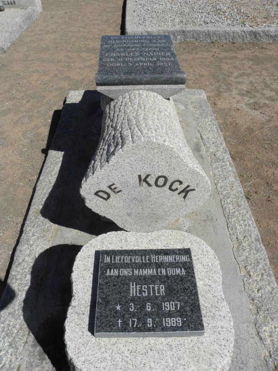 KOCK Hester, de 1907-1989