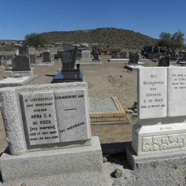 KOCK Servaas, de - 1951 &amp; Anna A.C. SIMPSON 1866-1955