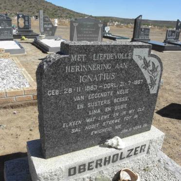 OBERHOLZER Ignatius 1883-1967