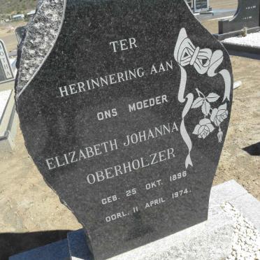 OBERHOLZER Elizabeth Johanna 1896-1974