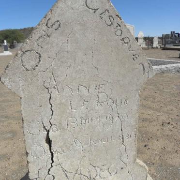 ROUX Annie. le 1930-1930