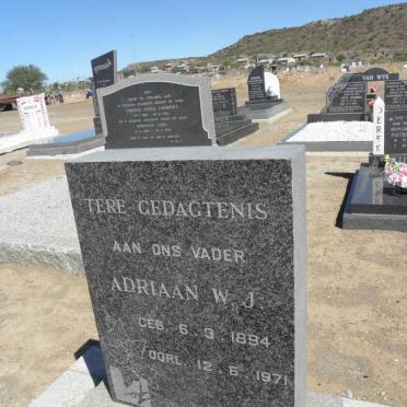 WYK Adriaan W. J., van 1894-1971