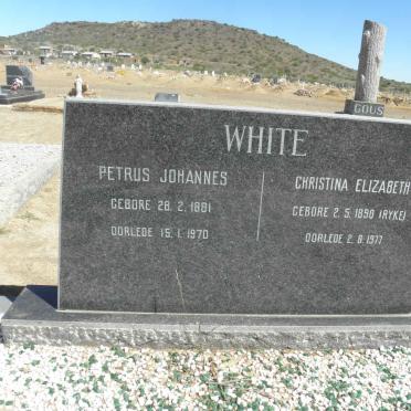 WHITE Christina Elizabeth nee RYKE 1890-1977