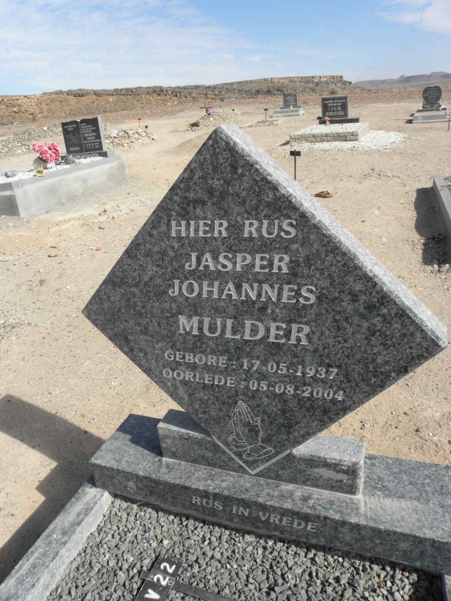MULDER Jasper Johannes 1937-2004