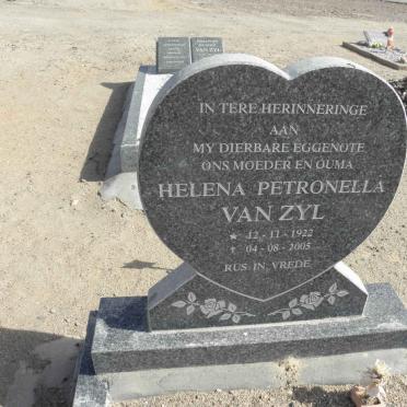 ZYL Helena Petronella, van 1922-2005