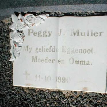 MULLER Peggy J. -1990