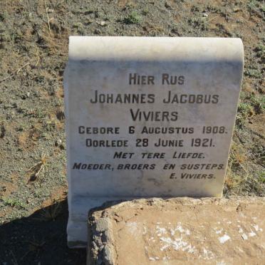 VIVIERS Johannes Jacobus 1908-1921
