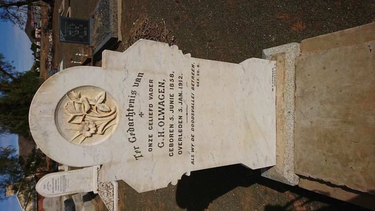 OLWAGEN G.H. 1858-1912