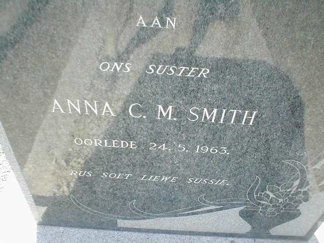 SMITH Anna C.M. -1963