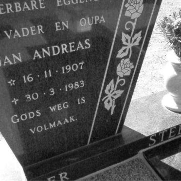 STEENKAMP Jan Andreas 1907-1983 &amp; Johanna Maria 1916-1996
