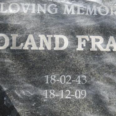 ? Roland Frank 1943-2009