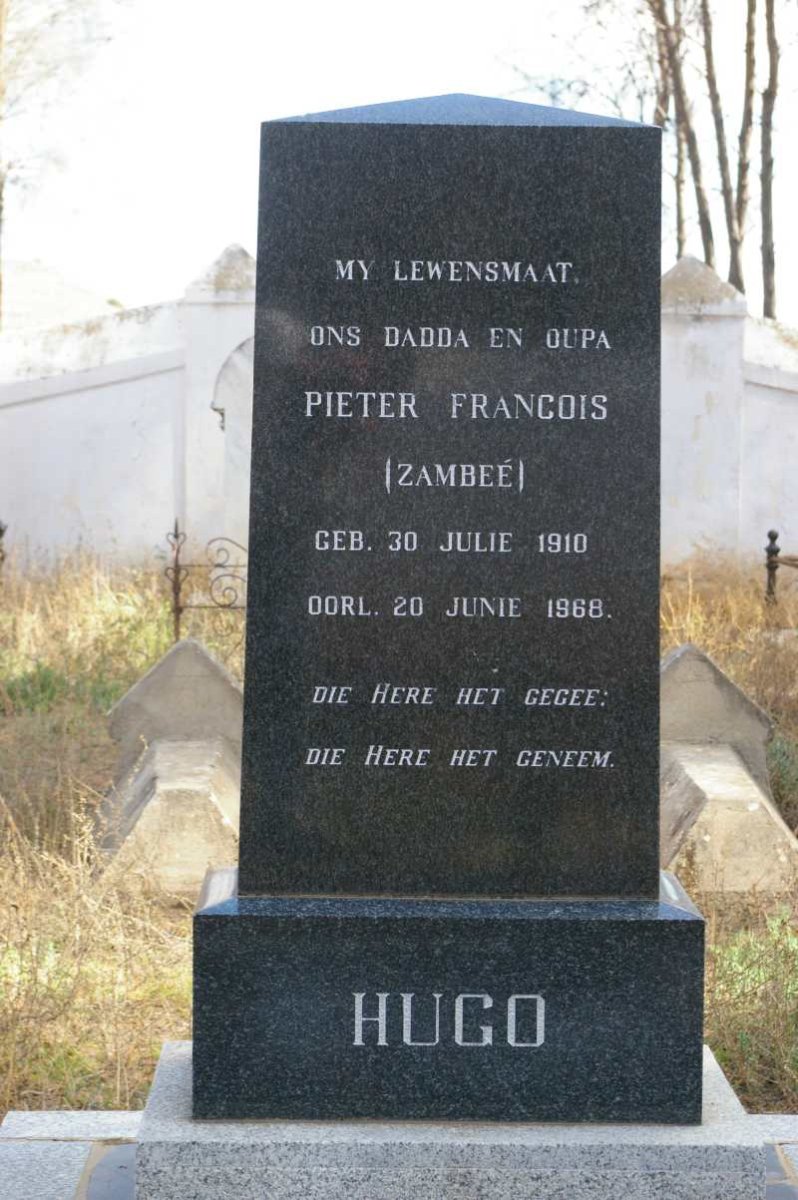 HUGO Pieter Francois 1910-1968