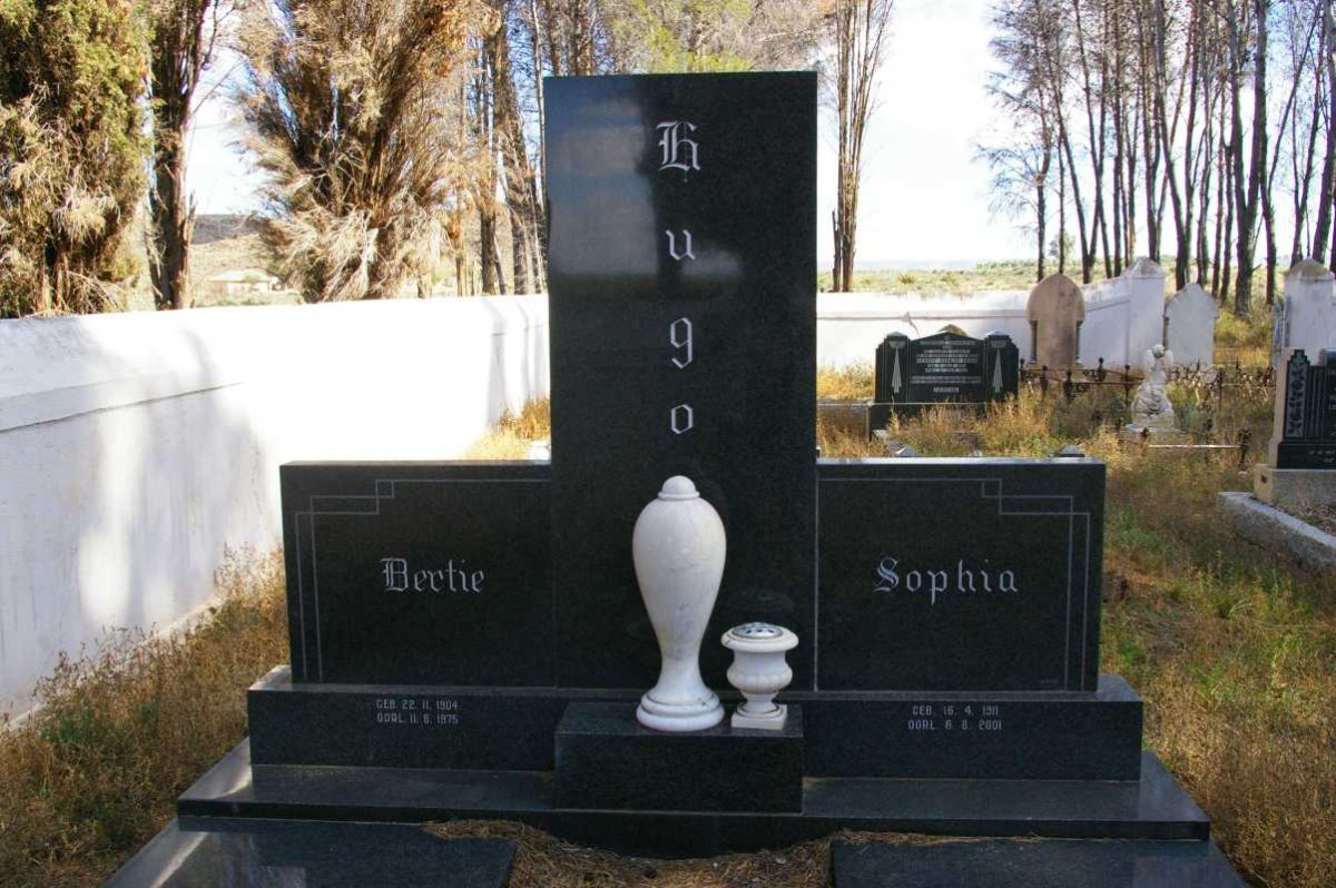 HUGO Bertie 1904-1975 &amp; Sophia 1911-2001