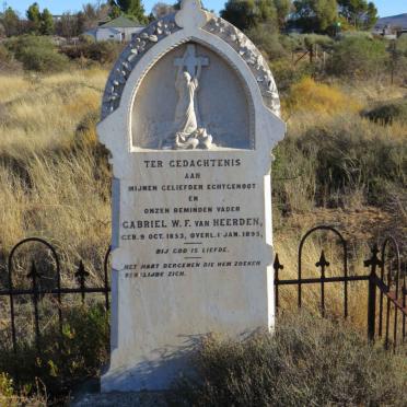 HEERDEN Gabriel W.F., van 1853-1895