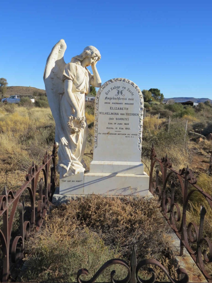 HEERDEN Elizabeth Wilhelmina, van nee SCHOLTZ 1855-1912