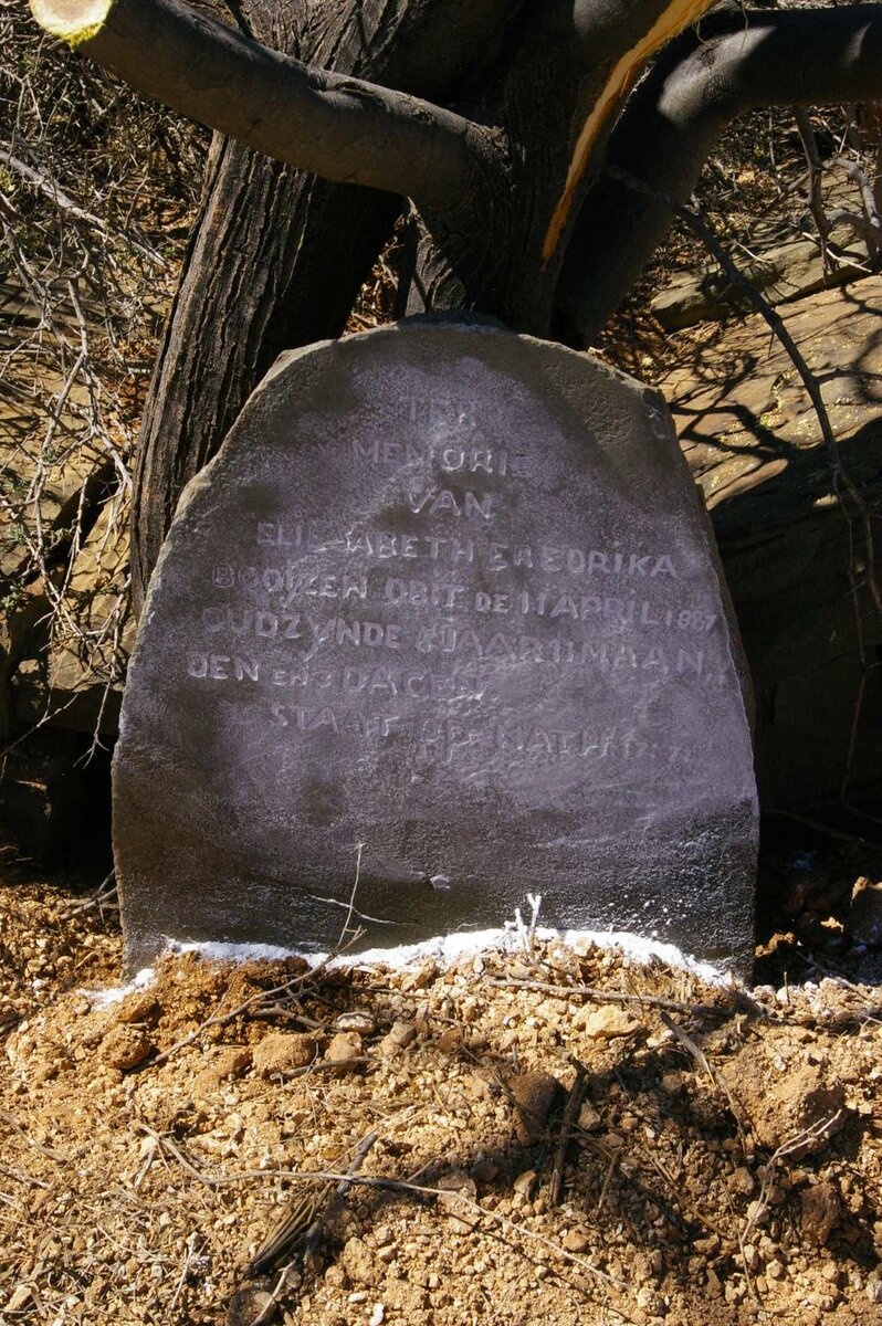 BOOYZEN Eliesabeth Fredrika -1887