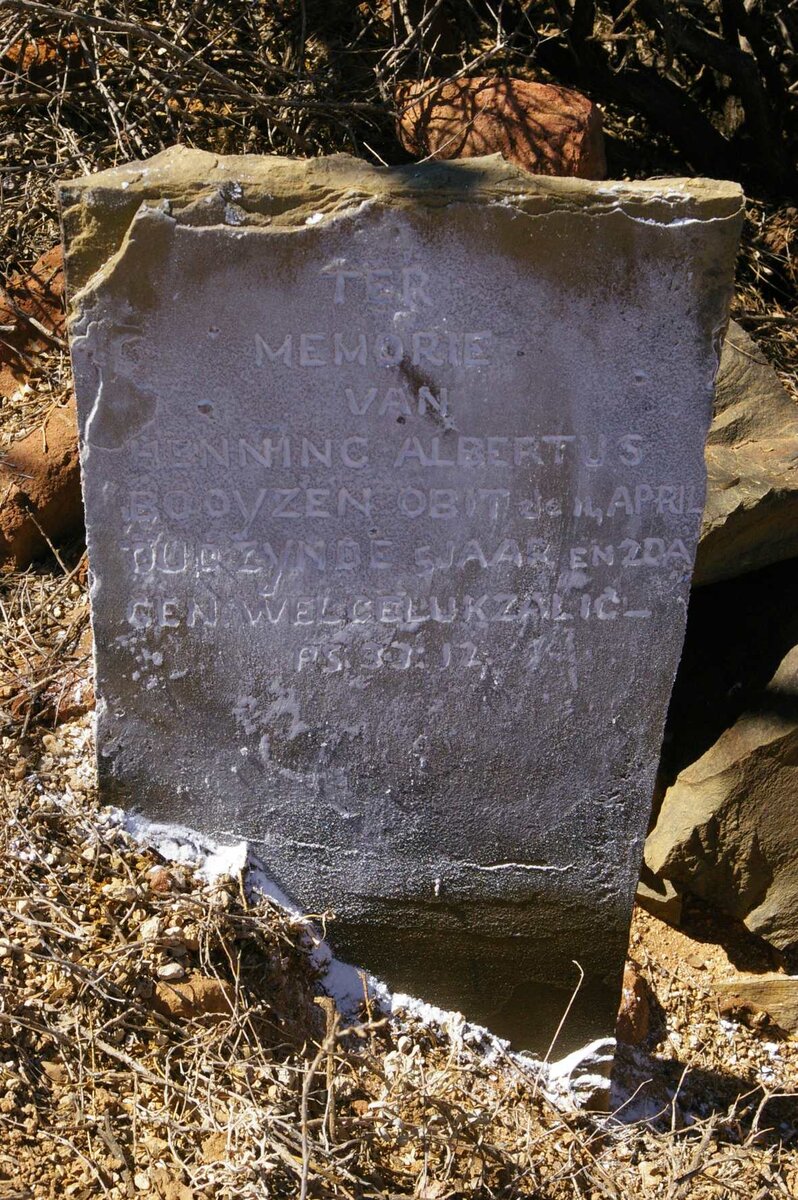 BOOYZEN Henning Albertus
