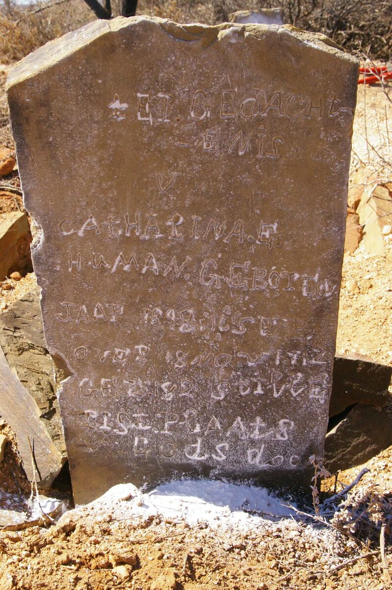 HUMAN Catharina E. 1898-1912