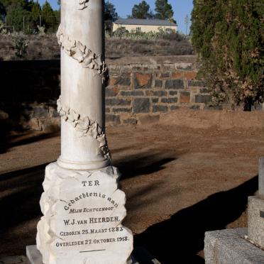 HEERDEN W.J., van 1883-1918
