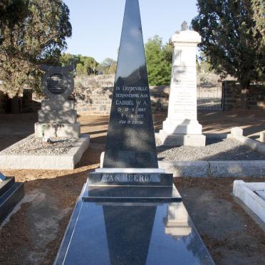 HEERDEN Gabriël W.A., van 1887-1971