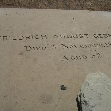 GEBHARD Friedrich August -1864