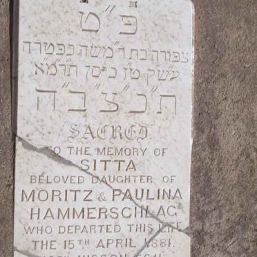 HAMMERSCHLAG Sitta -1881