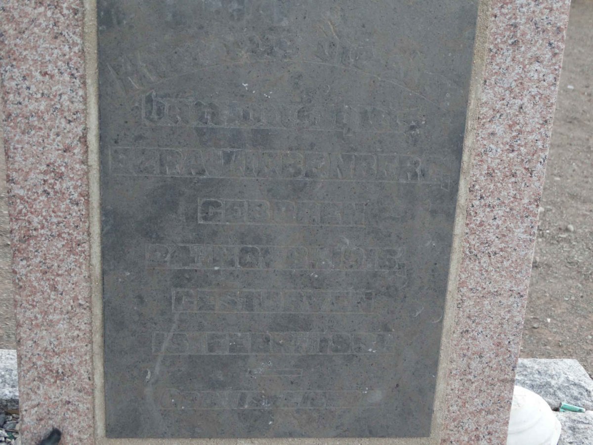 LIEBENBERG Ezra 1916-19??