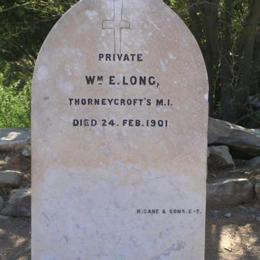 LONG William E. -1901