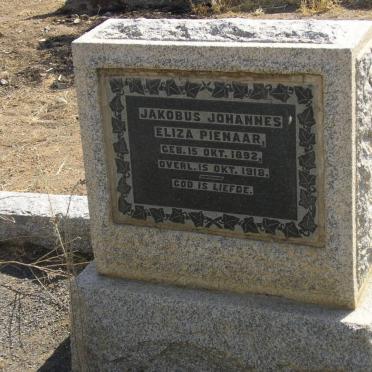 PIENAAR Jakobus Johannes Eliza 1892-1918