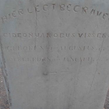 VISSER Gideon Jakobus 18?6-1870