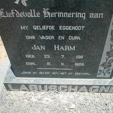 LABUSCHAGNE Jan Harm 1911-1969