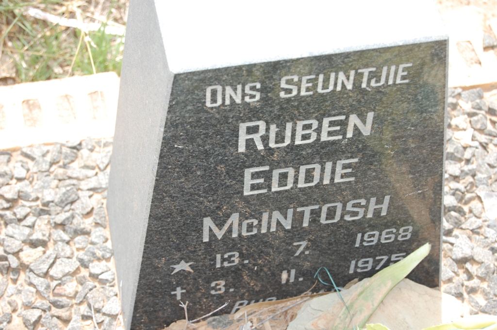 MCINTOSH Ruben Eddie 1968-1975