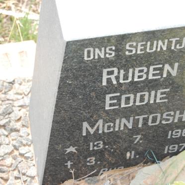 MCINTOSH Ruben Eddie 1968-1975