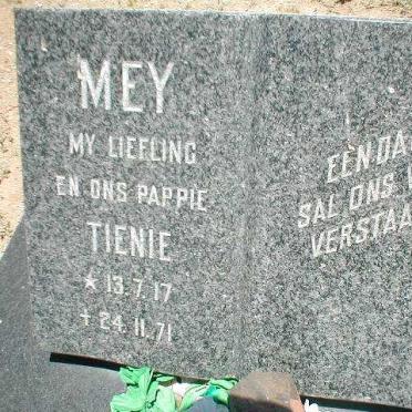 MEY Tienie 1917-1971