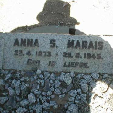 MARAIS Anna S. 1873-1945