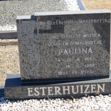 ESTERHUIZEN Paulina 1887-1988